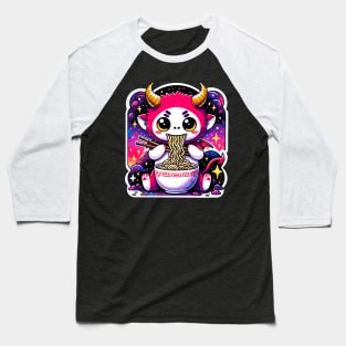 Space Demon Ramen Baseball T-Shirt